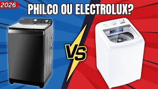 PHILCO PLR14B vs ELECTROLUX LED15 | Qual é a MELHOR Máquina de Lavar em 2026? (Comparativo Completo)