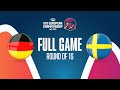 Germany v Sweden | Full Basketball Game | FIBA U18 European Championship 2023
