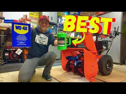 THE FASTEST WAY TO PROTECT YOUR SNOWBLOWER IN BETWEEN USES