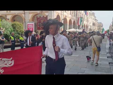 22 MAGGIO 2022 - RADUNO NAZIONALE BERSAGLIERI - CUNEO - PASSO DI CORSA