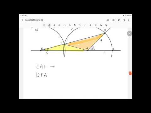 Geometrie Übungsblatt 5 Aufgabe 5