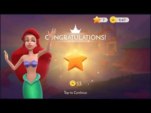 Disney Princess Majestic Quest Level 125 - NO BOOSTERS + FULL STORY 👸 | SKILLGAMING ✔️
