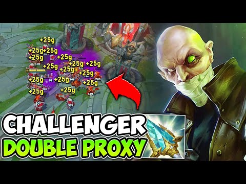 I PULLED OFF THE 10 MINUTE DOUBLE PROXY IN A CHALLENGER GAME! (RANK 1 SINGED)