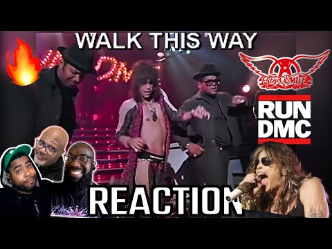 WHEN ROCK AND HIP-HOP COLLIDE! Hip Hop guys REACT to RUN DMC - Walk This Way  ft. AEROSMITH