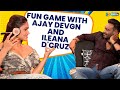 Ajay Devgan And Ileana D Cruz Ke Saath Fun Game Bollywood Interview Mastiiitv