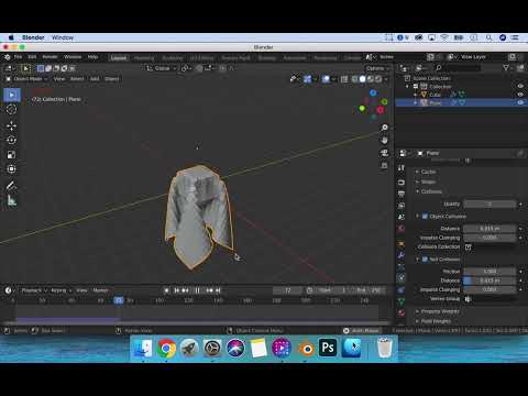 How To Apply Physics In Blender 2.8
