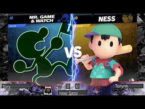 TSUA #9 - KG | Torynk (G&W, Morton) vs Bosia (Ness) - Loser Semi - Smash Ultimate