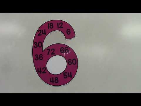 Skip Count by 6: Learn to skip count by six with this easy song! (Classical Conversations)