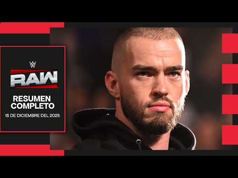 WWE RAW December 15, 2025 - Full Summary in Spanish