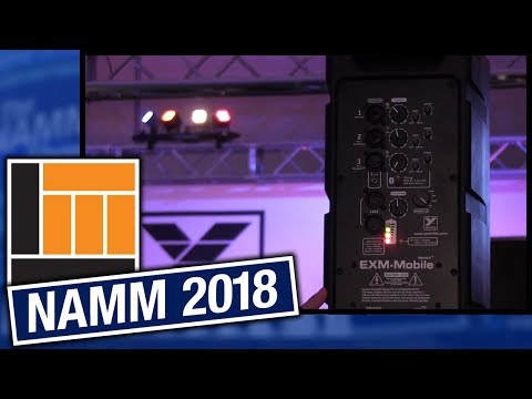 L&M @ NAMM 2018: Yorkville EXM Mobile PA System