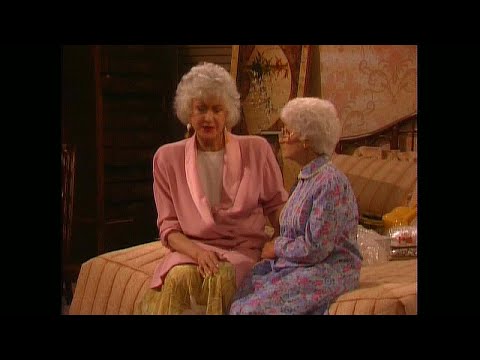 THE GOLDEN GIRLS - "Dorothy Says Goodbye to Sophia After the Wedding" - 1992 - Final Episode