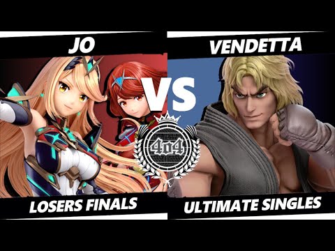 4o4 Smash Night 83 - EVC| jo (Mythra, Pyra) vs Vendetta (Ken) - Losers Final