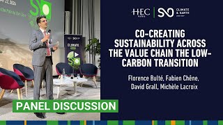 Co-Creating Sustainability Across the Value Chain  | S&O Climate Day | HEC Paris