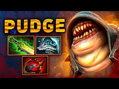 Mega Creeps Comeback Pudge🔥30 Kills Shiva + E-Blade One Shot Burst Rampage