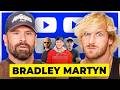 Bradley Martyn On SteveWillDoIt Vs NELK BEEF Fist Fighting Logan Paul Clavicular Surpassing Tate