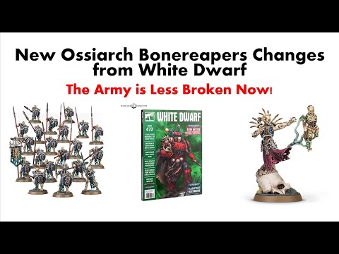 NEW Ossiarch Bonereapers Changes From White Dwarf!