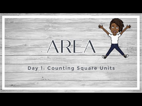 Math Lesson: Area Day 1