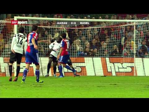 2013/14: 14. Runde - FC Aarau vs FC Basel 1:1 (0:0)
