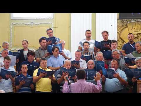 Corul Bărbătesc „Laudă Mielului”.  "Înălţaţi cântări de bucurie"