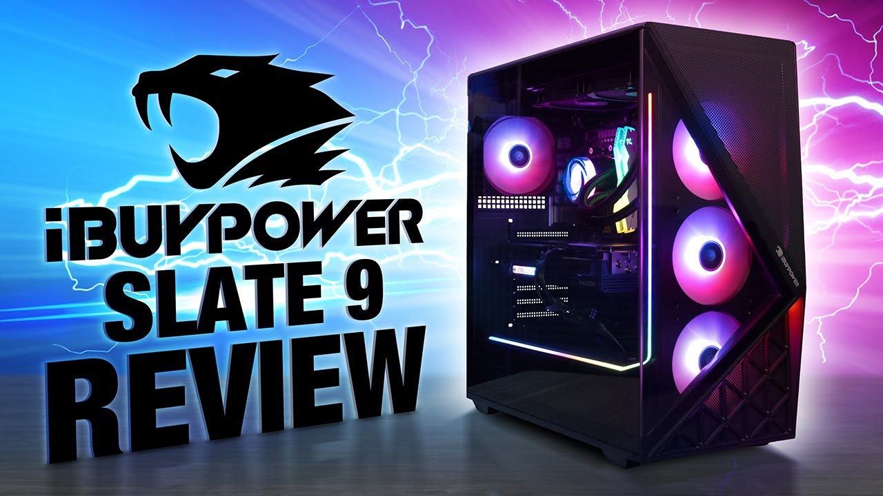 iBUYPOWER Slate 9 Review! 7800X3D + 9070XT