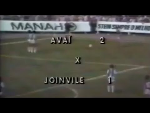 Joinville 1 x 2 Avaí - Catarinense 1980