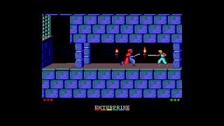 Enterprise 128 Game: Prince of Persia (1990)