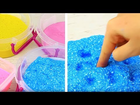 DIY Schleim Experimente - Verrückte Sachen In Slime Mischen! / Top 5 DIY Geniale Schleim Rezepte
