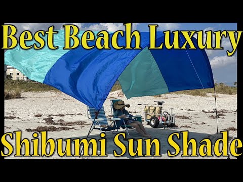 Beach Luxury Shibumi Sun Shade Set Up