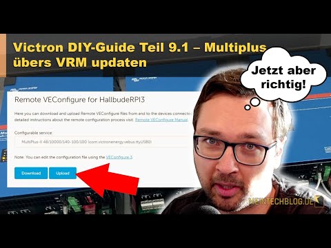 Victron DIY Guide Part 9.1 – Updating the Multiplus via VRM – but now properly!