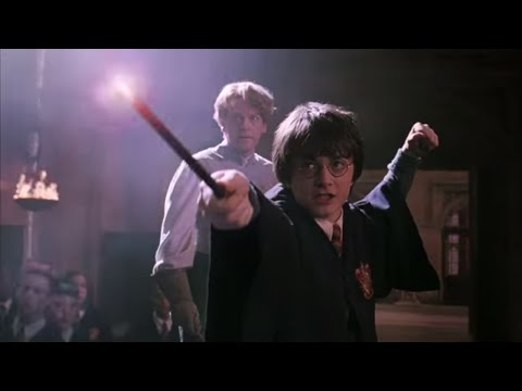 Harry and Malfoy Duel | Harry Potter and the Chamber of Secrets