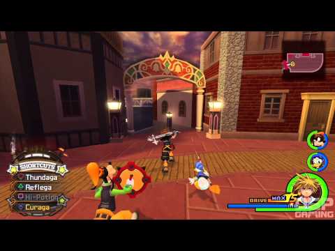 Kingdom Hearts 2 Final Mix HD playthrough pt130 - Final Gummi Ship Mission