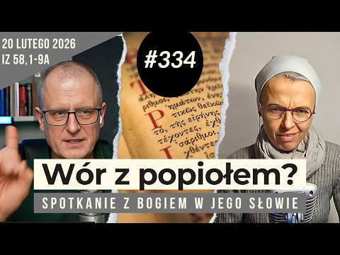 Or maybe there is no God in your fast? 334. Conversation and prayer with Sister Joanna Nowińska.