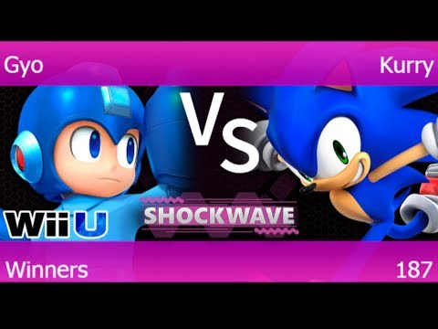 SW 187 - Gyo (Mega Man) vs Kurry (Sonic, Cloud) Winners - Smash 4