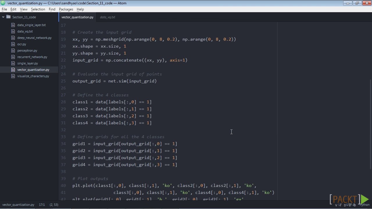 248   Creating a Vector Quantizer