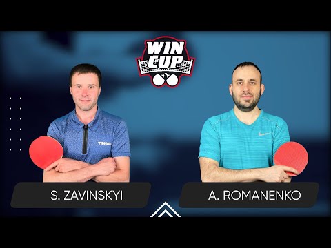 08:30 Serhii Zavinskyi - Andrii Romanenko West 1 WIN CUP 12.09.2024 | Table Tennis WINCUP