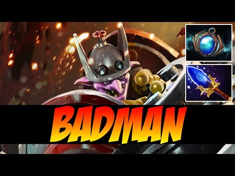 Badman Plays Timbersaw WITH AETHER LENS - 7600 MMR - Dota 2