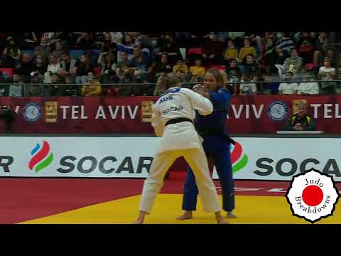 Judo Womens - Katharina Haecker vs Hedvig Karakas - U63 Grand Slam Tel Aviv 2022