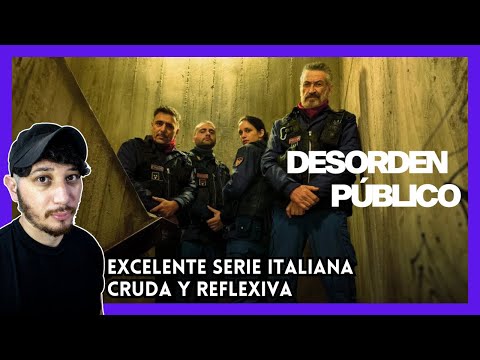 🟣SERIE | DESORDEN PÚBLICO (Public disorder - Acab) ITALIA | NETFLIX | THRILLER | Reseña #010-2025