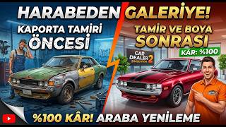 Car Dealer Simulator 2. bölüm kaporta tamir işleri