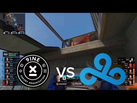 Cloud9 vs 9ine| CS GO. Highlight  Brazy Party. Клауд9 против Найн