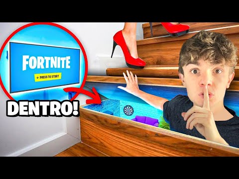 HO COSTRUITO UNA STANZA SEGRETA PER NASCONDERMI DA MIA MAMMA!
