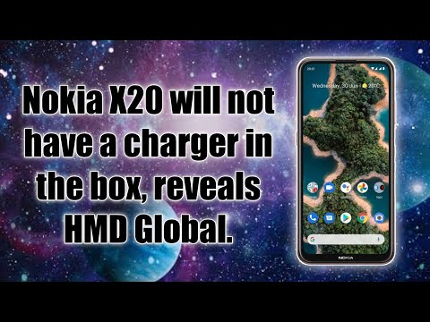 Nokia X20 will not come with a charging adapter😏