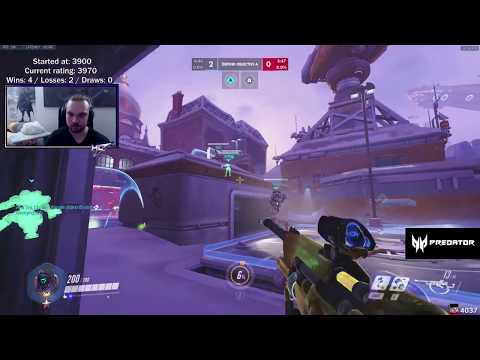 Overwatch mL7 The Most Complete Ana Player Ever - Sick Positioning -