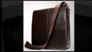 Brown Leather Laptop Bag for Men