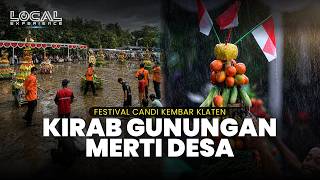 Serunya Rebutan Sayur di Kirab Gunungan Merti Desa: Festival Candi Kembar 2026 Klaten