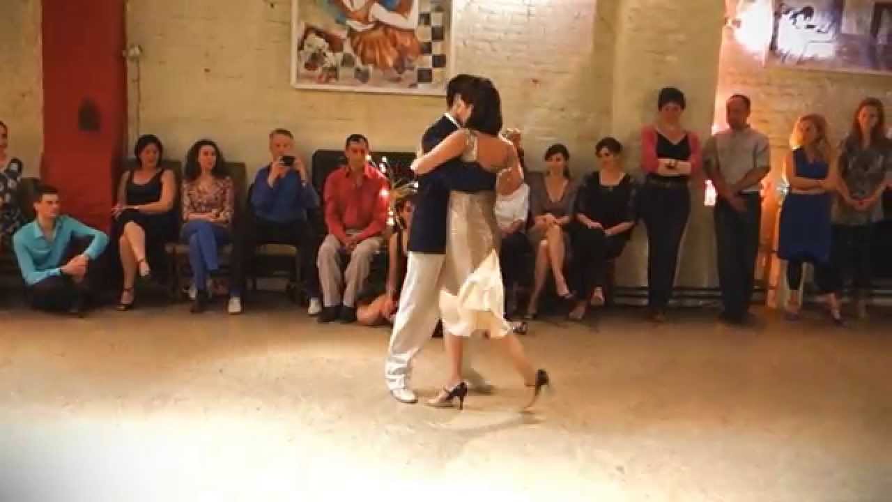 Tango: Miriam Copello y Cristian Correa, 11/05/2014, La Tangueria, Brussels 2/4