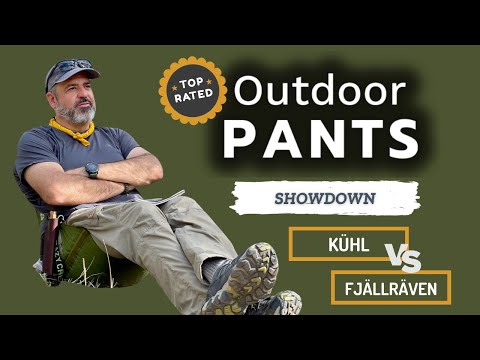 BEST Hiking Pants for Men 2025 | Fjällräven vs KÜHL (TESTED While Backpacking!)