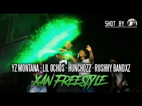 YZ MONTANA, ZELLY OCHO, HUNCHOZZ, & RUSHHY BANDXZ - XAN FREESTYLE