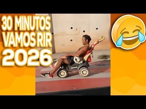 30 MINUTOS TENTE NÃO RIR 🤣 OS VÍDEOS ENGRAÇADOS de MEMES 2026 [VALE A PENA RIR DE NOVO] #7