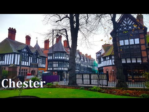 Walking Tour of Chester | Discovering Historic Gems & Hidden Corners 🇬🇧 4K